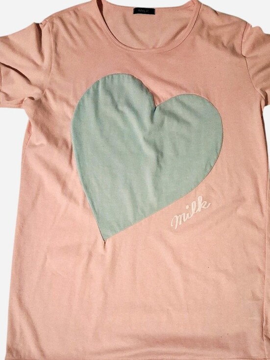Tops - jp brand: MILK pastel heart top